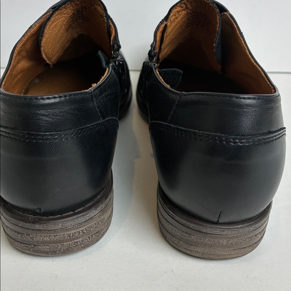 Miz Mooz Black Liam Oxford‎ Leather Loafer 11 Preppy Academia - Picture 10 of 16